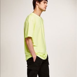 NWOT TOPMAN Oversize Acid Wash Pocket T-Shirt